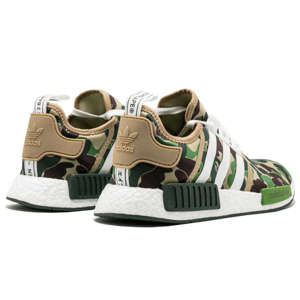 Bape x Adidas NMD_R1 Green Camo - Kick Game