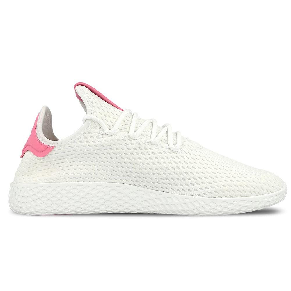 Pharrell Williams x adidas Tennis HU White-Semi Solar Pink - Kick Game