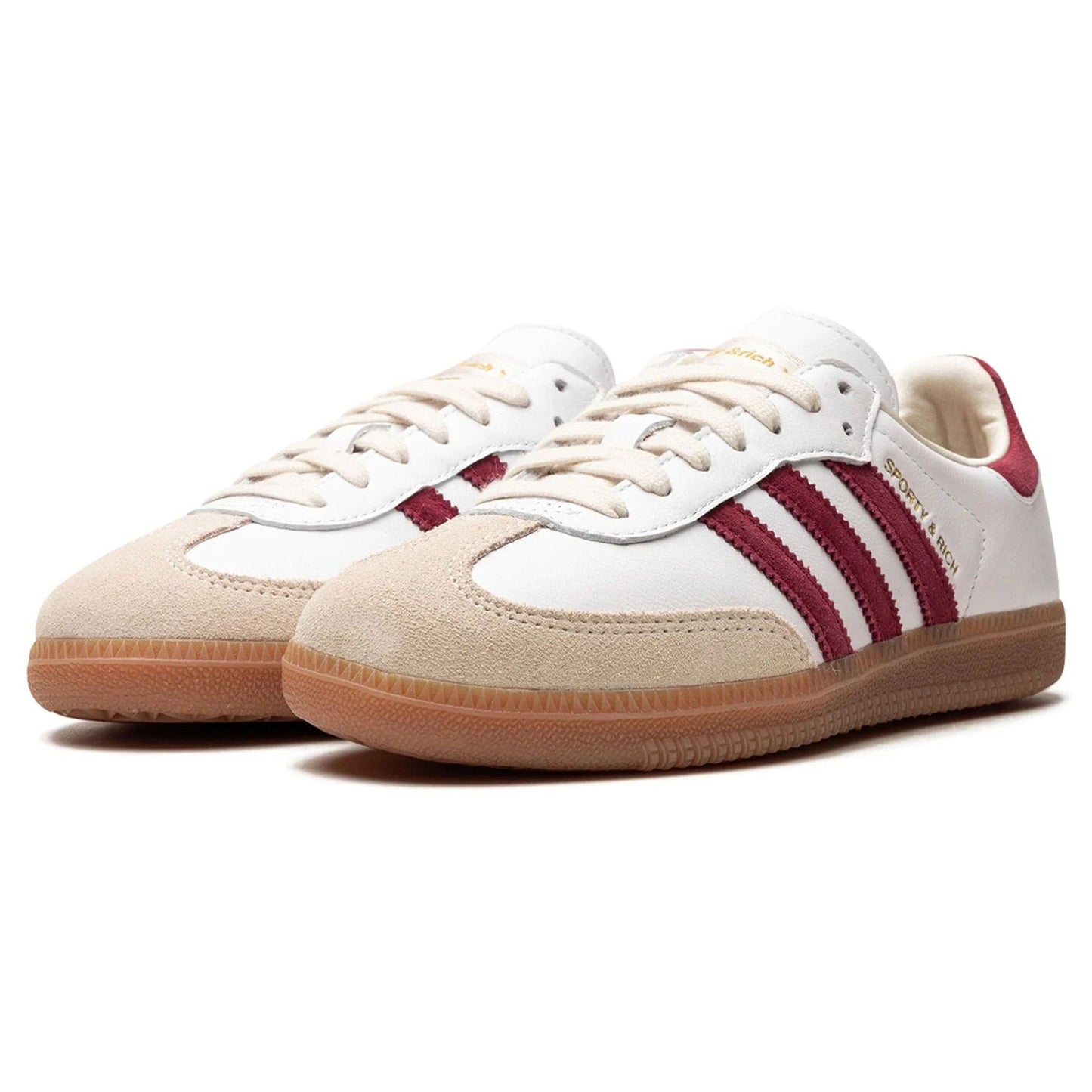 adidas Samba OG x Sporty & Rich 'White Core Burgundy' - Kick Game