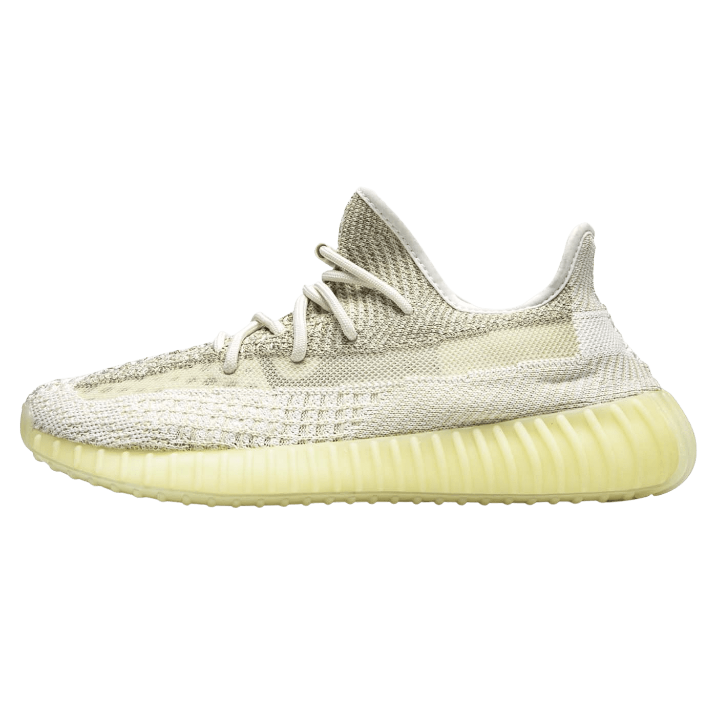 Yeezy x Adidas Yellow/Cream White Cotton Knit Boost 350 V2