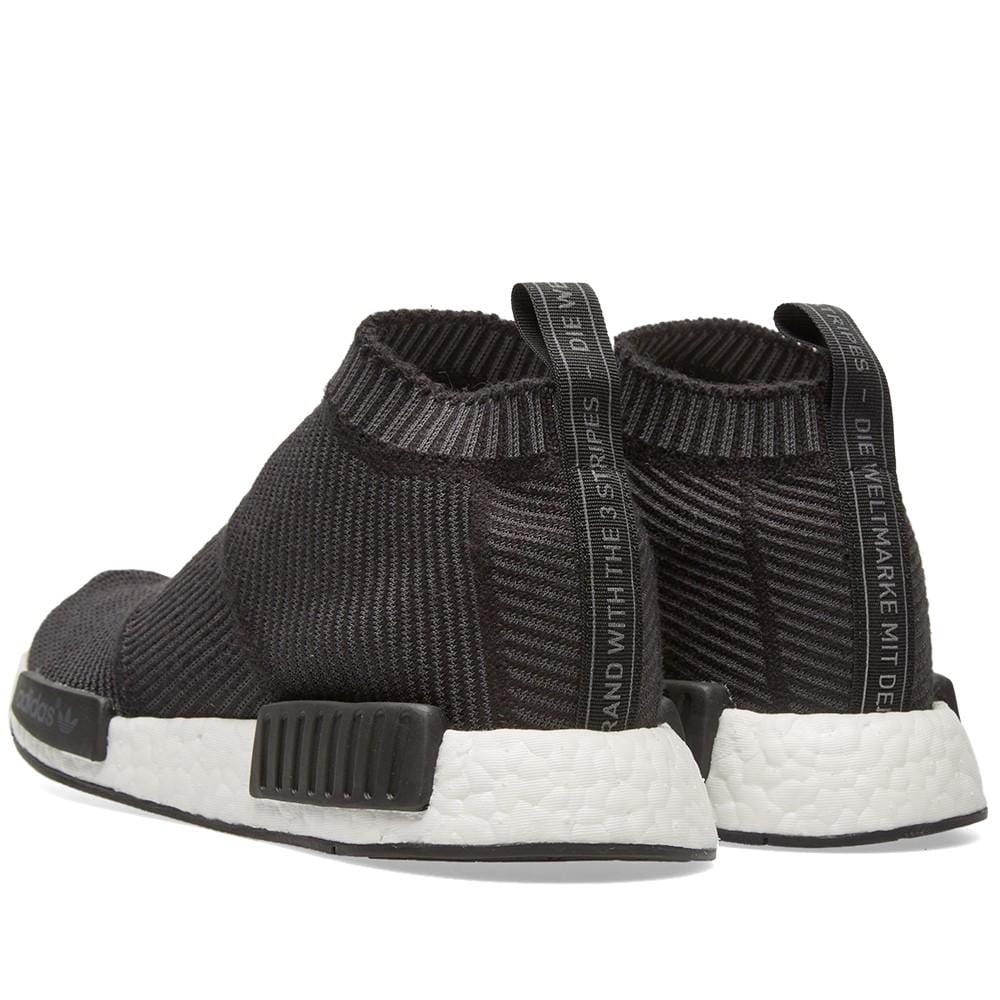 Adidas NMD_CS1 Primeknit Core Black-White - Kick Game