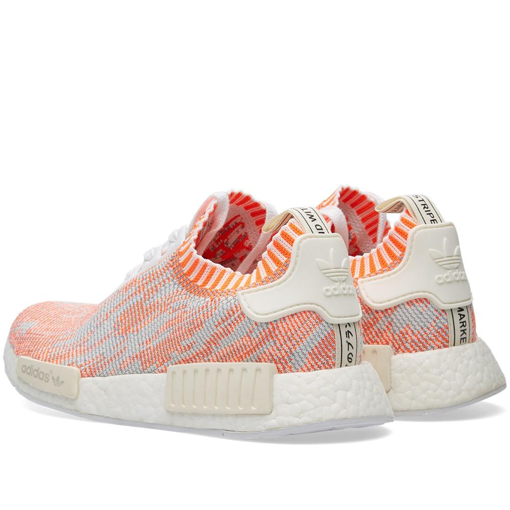 Adidas NMD_R1 Primeknit Camo Pack Solar Red - Kick Game