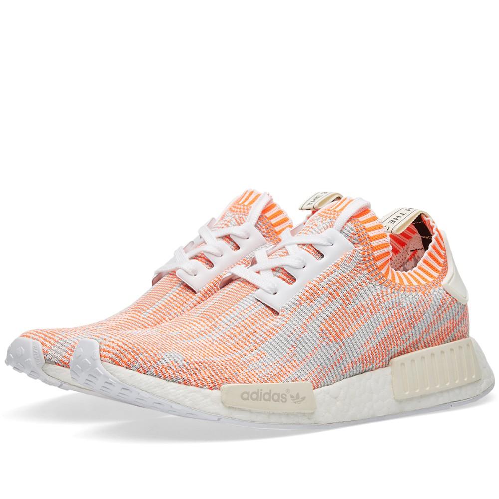 Adidas NMD_R1 Primeknit Camo Pack Solar Red - Kick Game