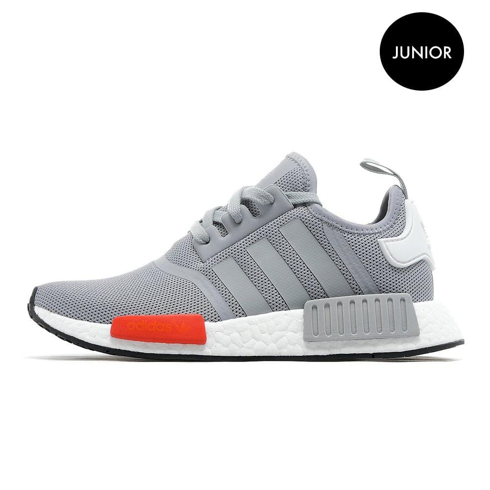 ADIDAS NMD RUNNER JUNIOR Light Onix & White - Kick Game