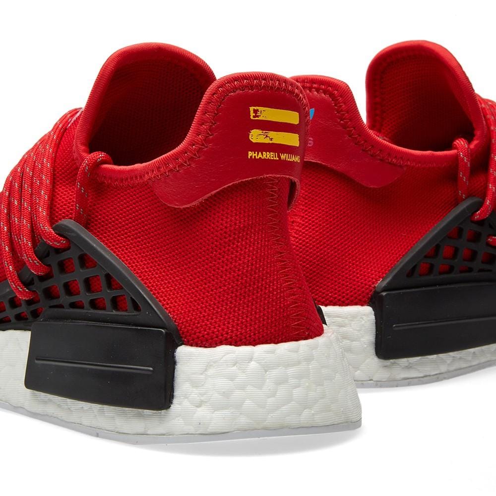 Pharrell Williams x adidas NMD HU Scarlet - Kick Game