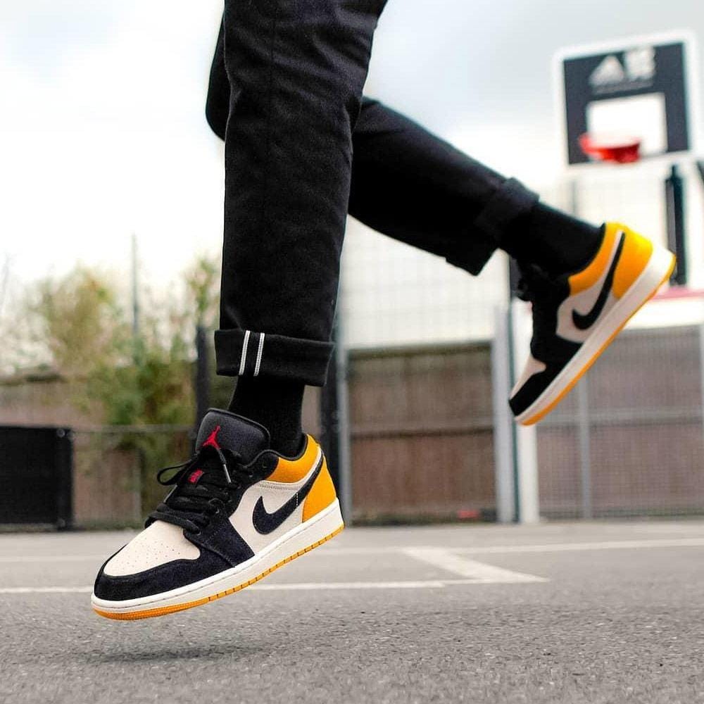 Air Jordan 1 Low 'University Gold' - Kick Game
