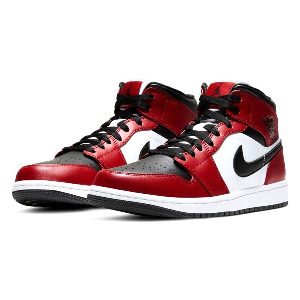Air Jordan 1 Mid 'Chicago Black Toe' - Kick Game