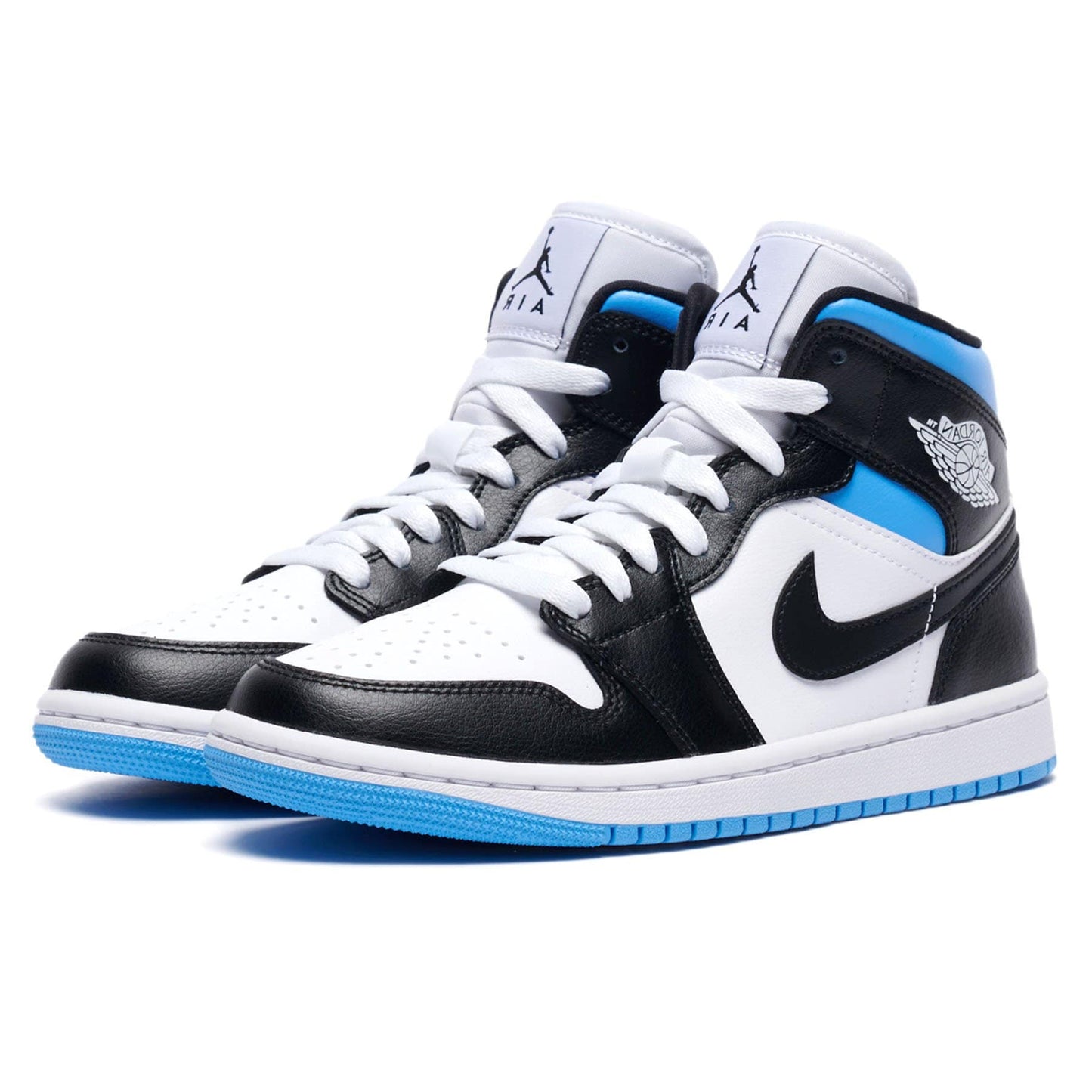 Air Jordan 1 Wmns Mid 'Royal Black Blue' - Kick Game