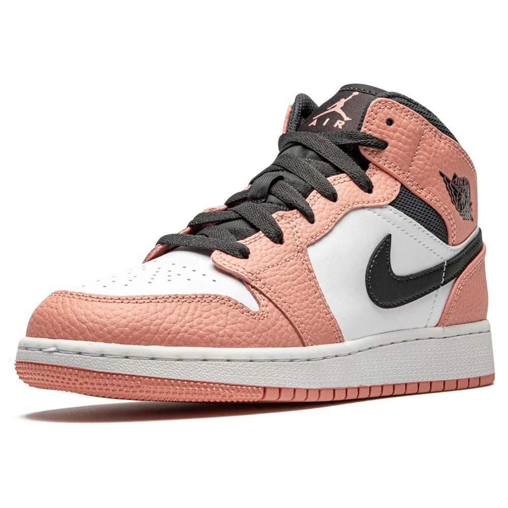 Air Jordan 1 Mid GS ‘Pink Quartz’ - Kick Game