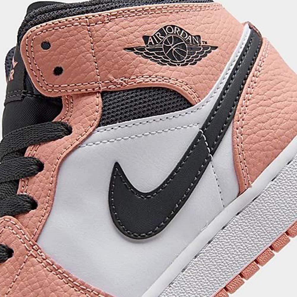 Air Jordan 1 Mid GS ‘Pink Quartz’ - Kick Game