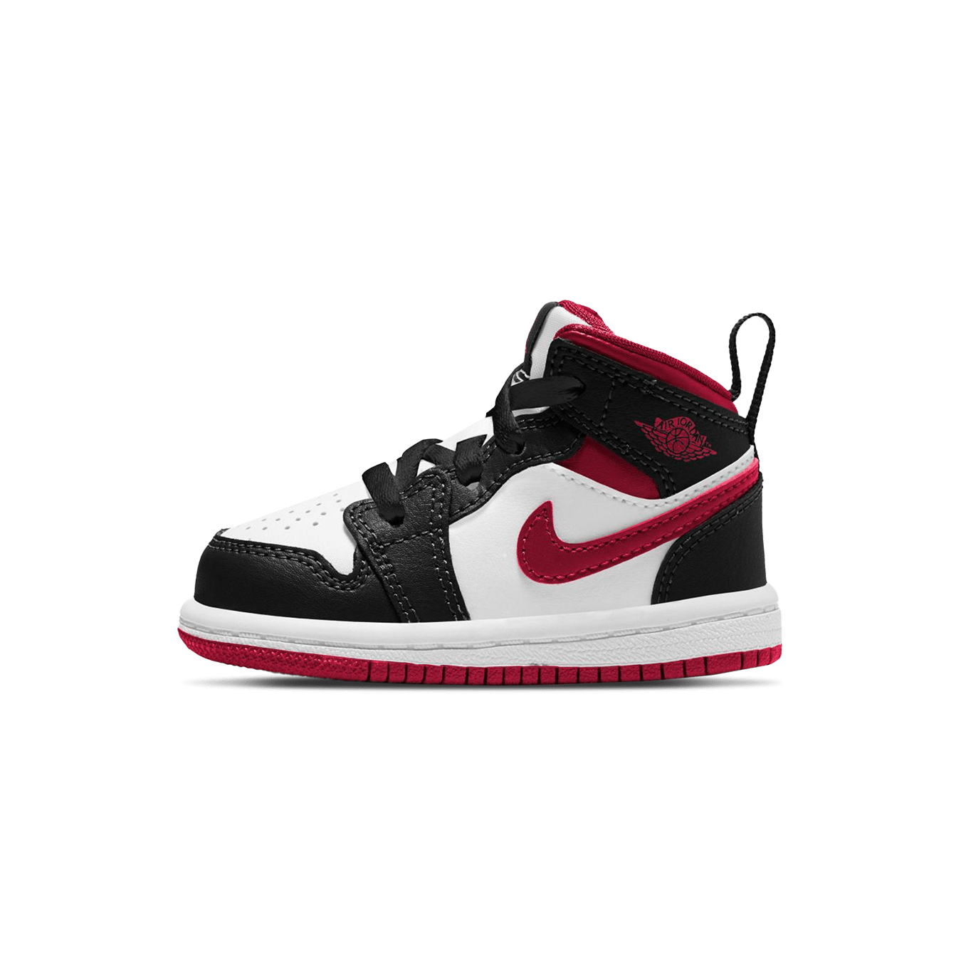Air Jordan 1 Mid TD 'Black Gym Red' - Kick Game