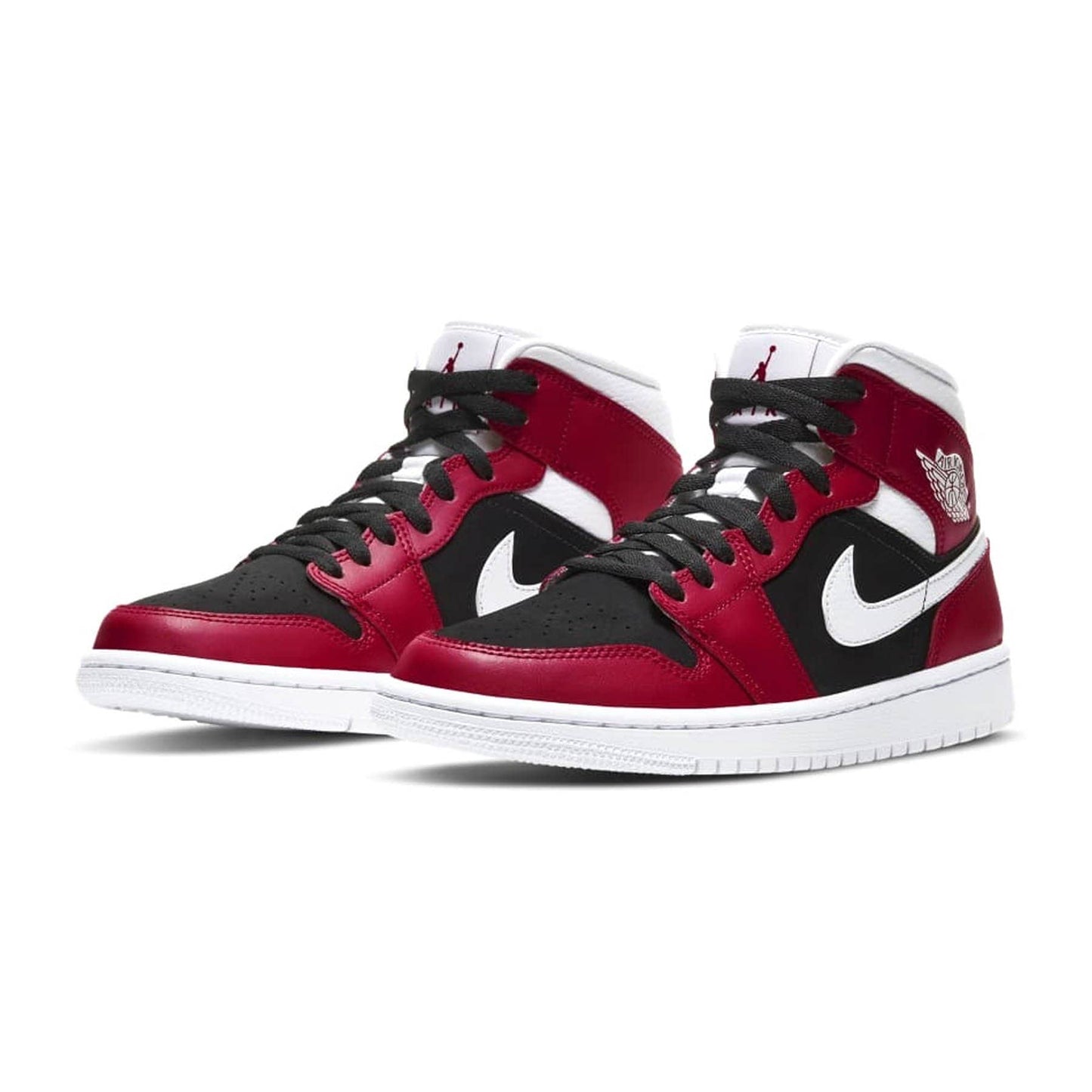 Air Jordan 1 Wmns Mid 'Gym Red Black' - Kick Game