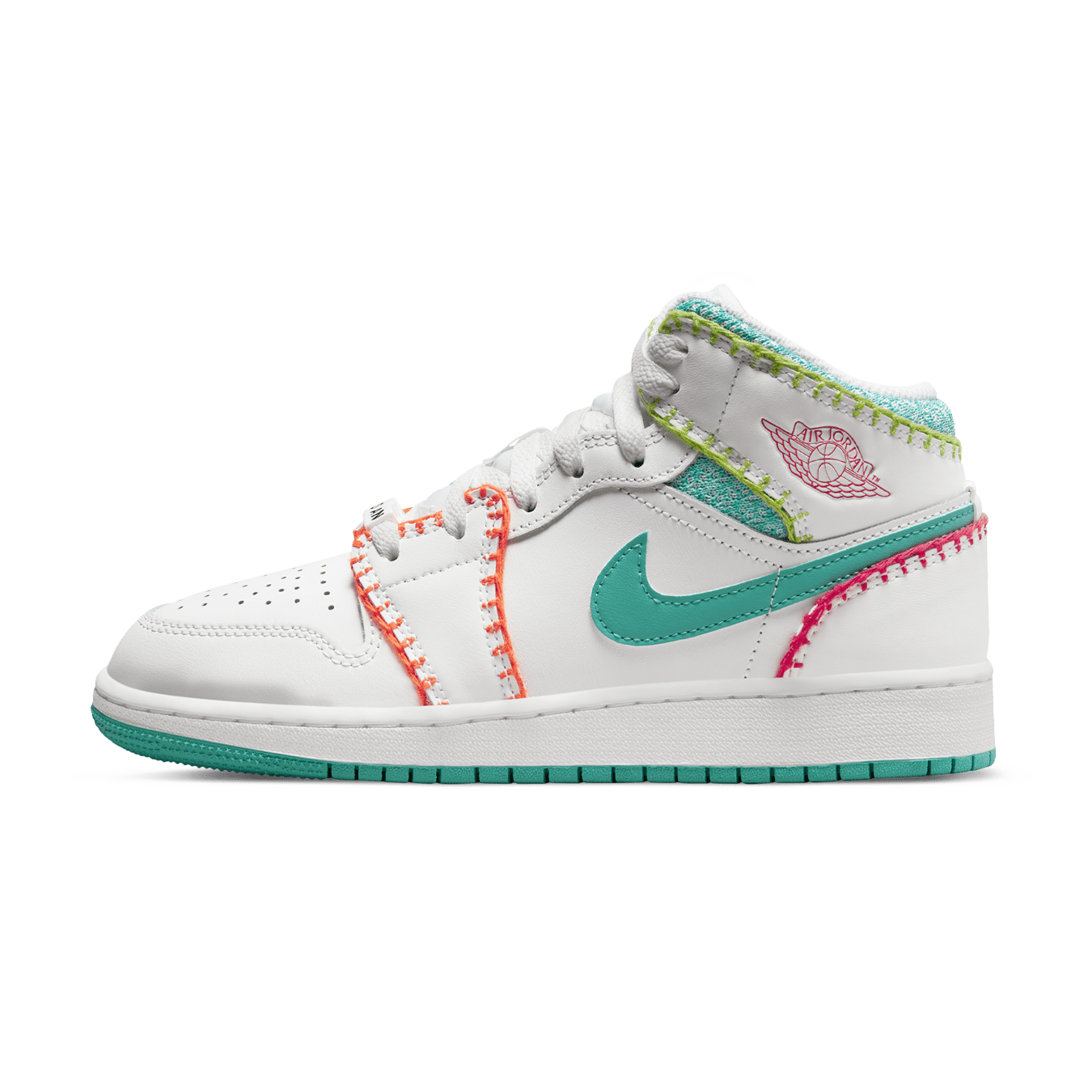 Air Jordan 1 Mid SE GS 'Multi Knit' - Kick Game