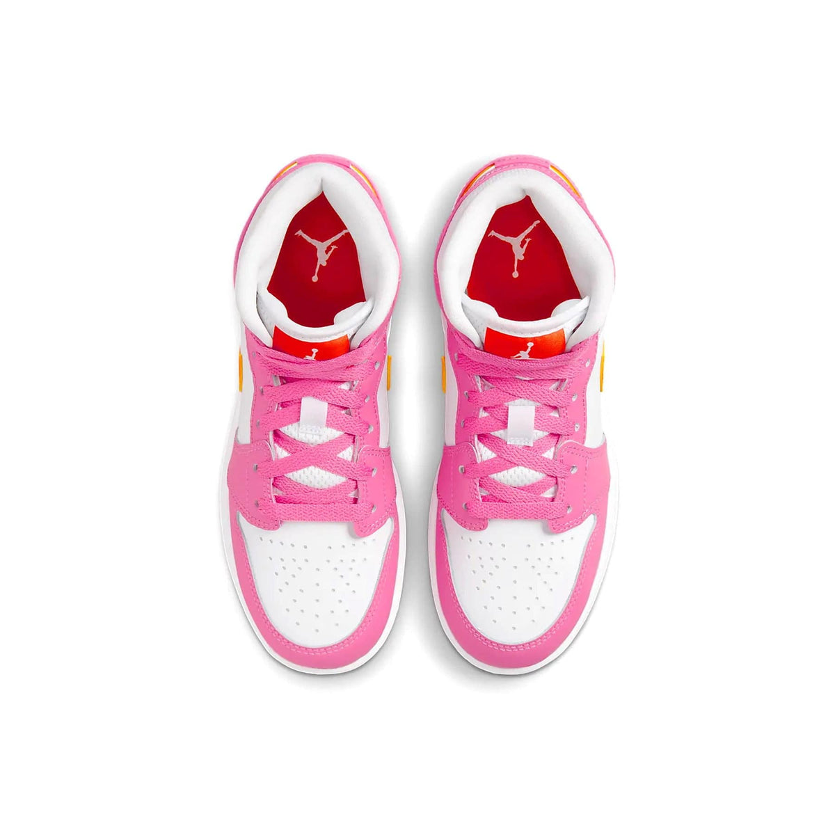 Air Jordan 1 Mid GS 'Pinksicle Orange' - Kick Game