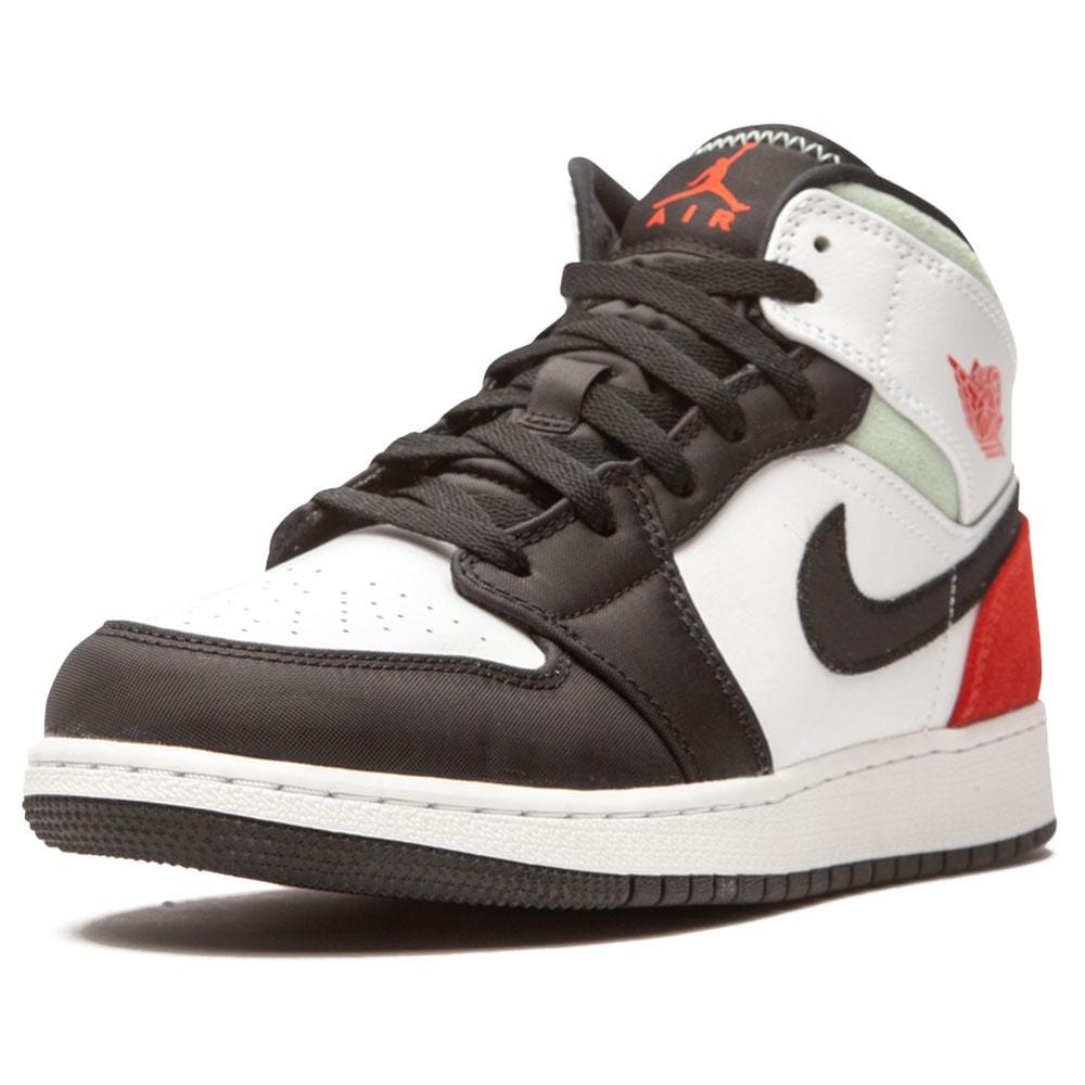 Air Jordan 1 Mid GS 'Red Mint' - Kick Game