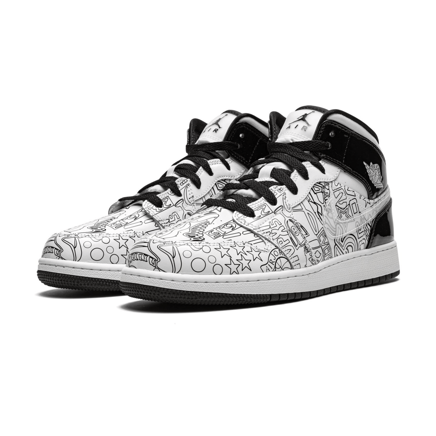 Air Jordan 1 Mid SE GS 'DIY' - Kick Game