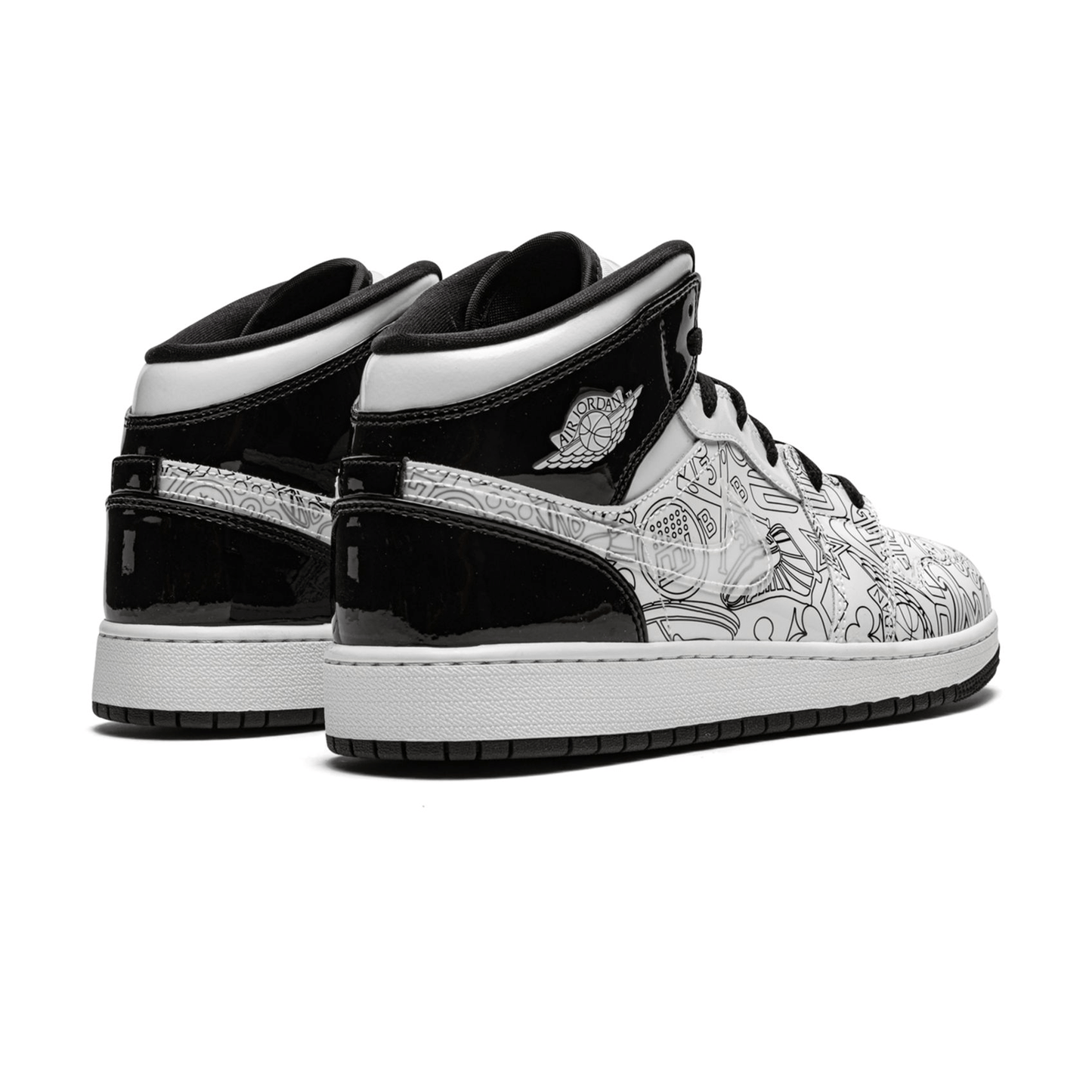 Air Jordan 1 Mid SE GS 'DIY' - Kick Game