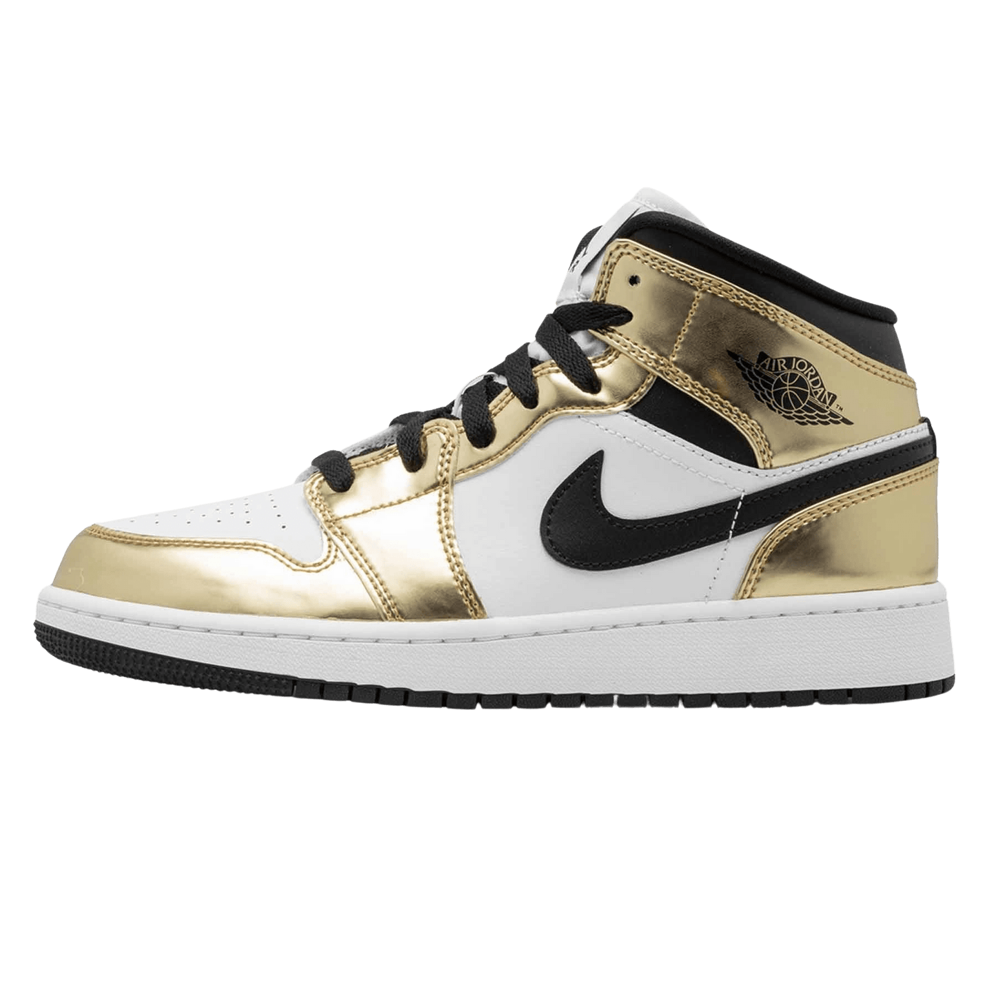 Air Jordan 1 Mid SE GS 'Metallic Gold' - Kick Game