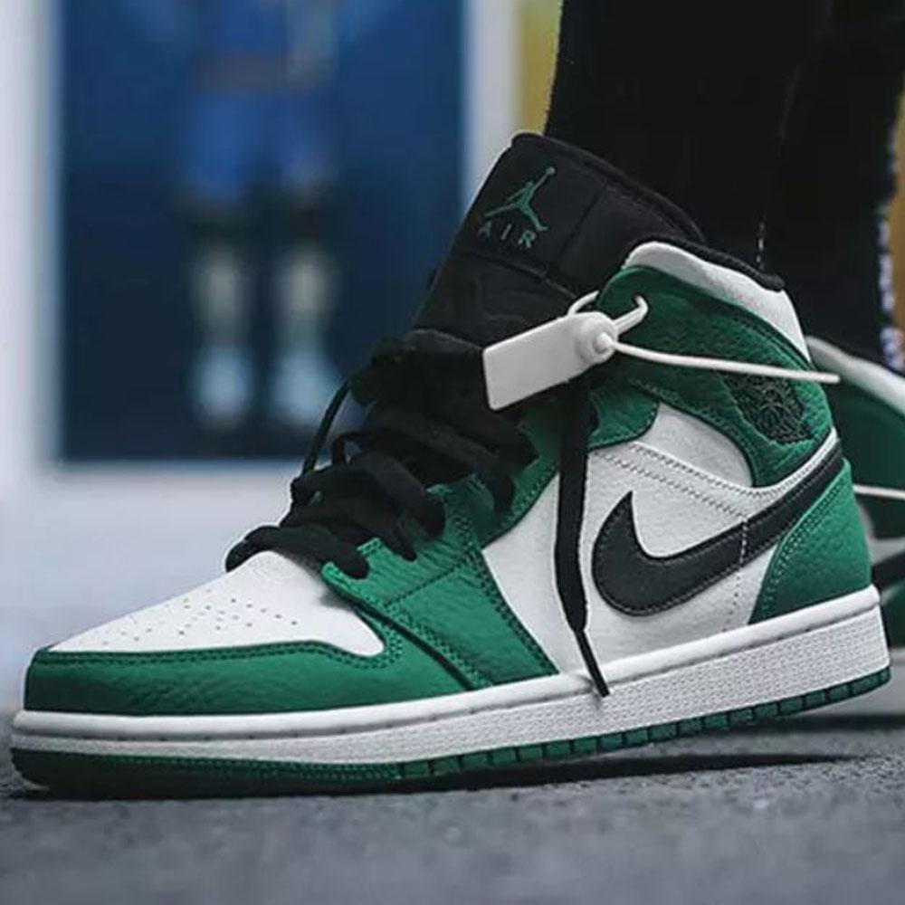 Air Jordan 1 Mid 'Pine Green' - Kick Game