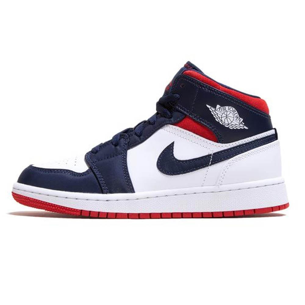 Air Jordan 1 Mid GS 'USA Olympic' - Kick Game