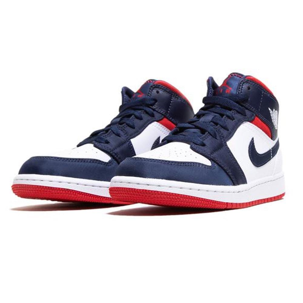 Air Jordan 1 Mid GS 'USA Olympic' - Kick Game