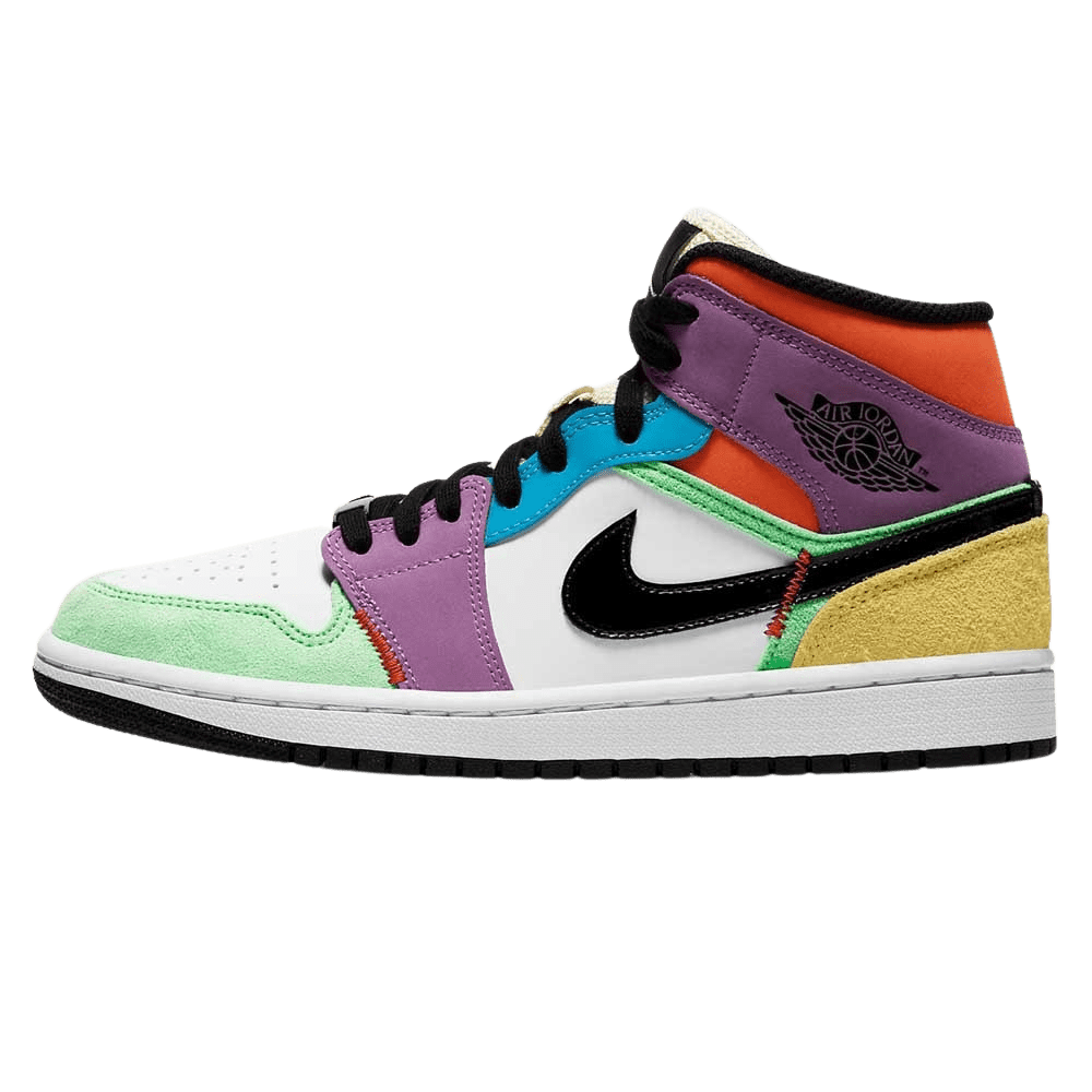 Multi colored top air jordans