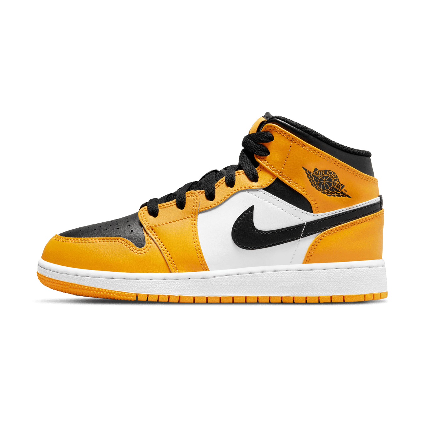 Air Jordan 1 Mid GS Taxi Kick Game