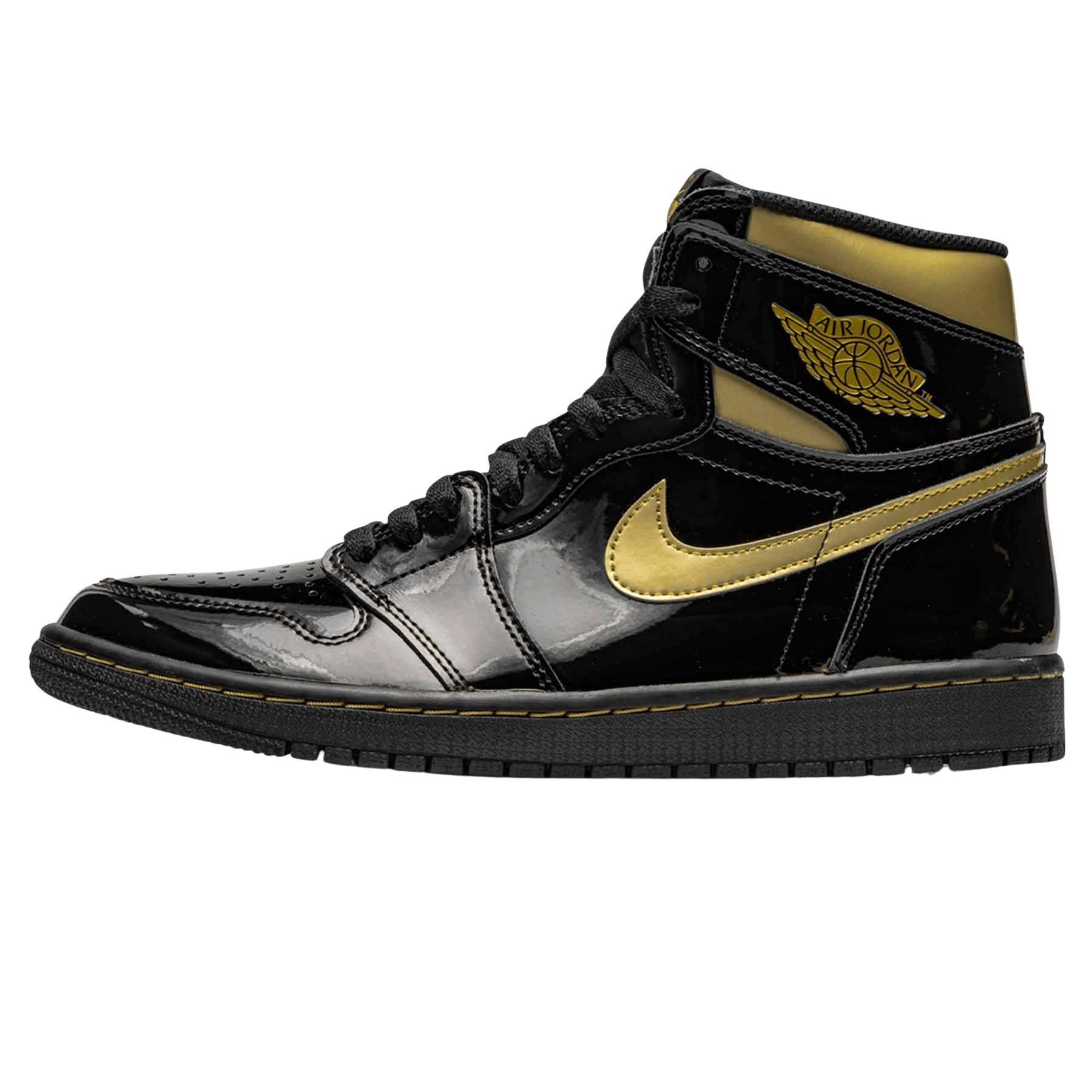 Nike jordan retro gold best sale