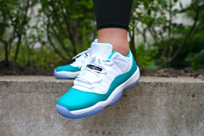 Air Jordan 11 Low GS Aqua Safari - Kick Game
