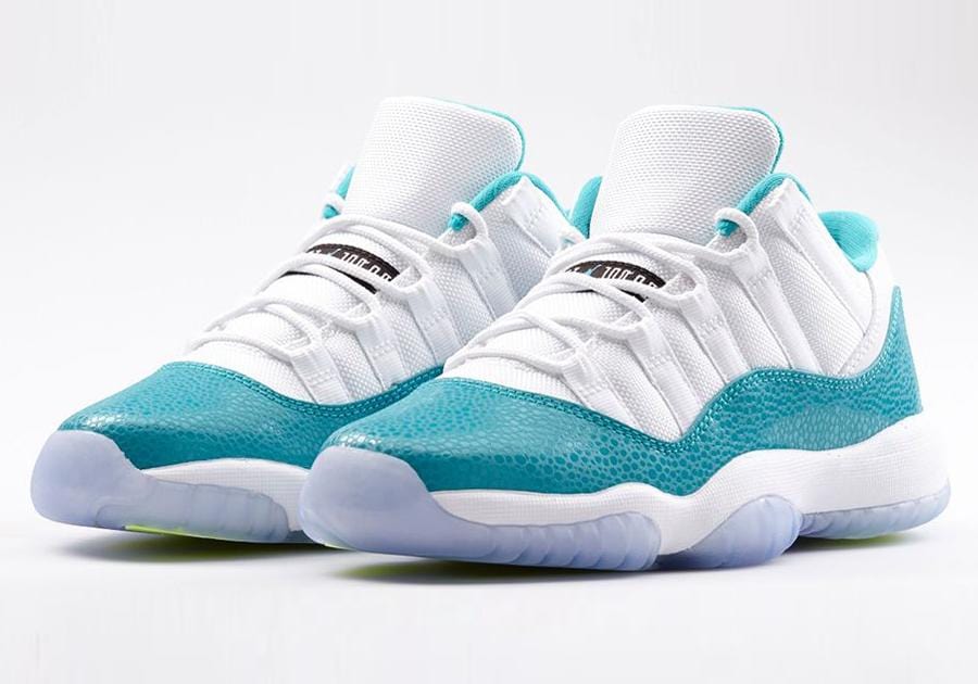 Air Jordan 11 Low GS Aqua Safari - Kick Game
