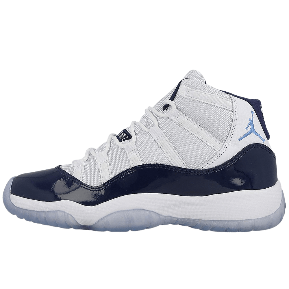 Air Jordan 11 Retro GS White Midnight Navy Win like 82 Kick Game