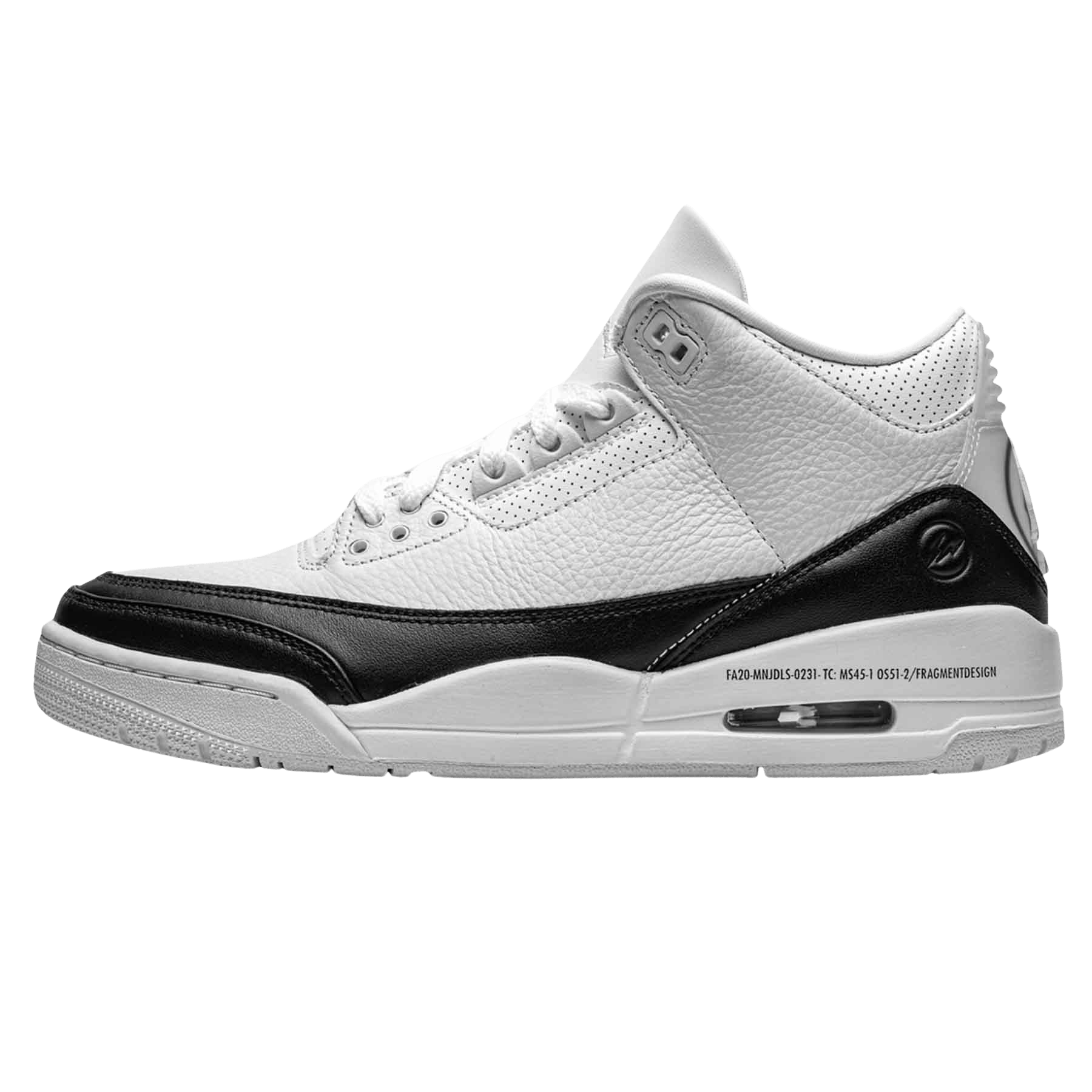 Fragment Design x Air Jordan 3 Retro SP White Kick Game