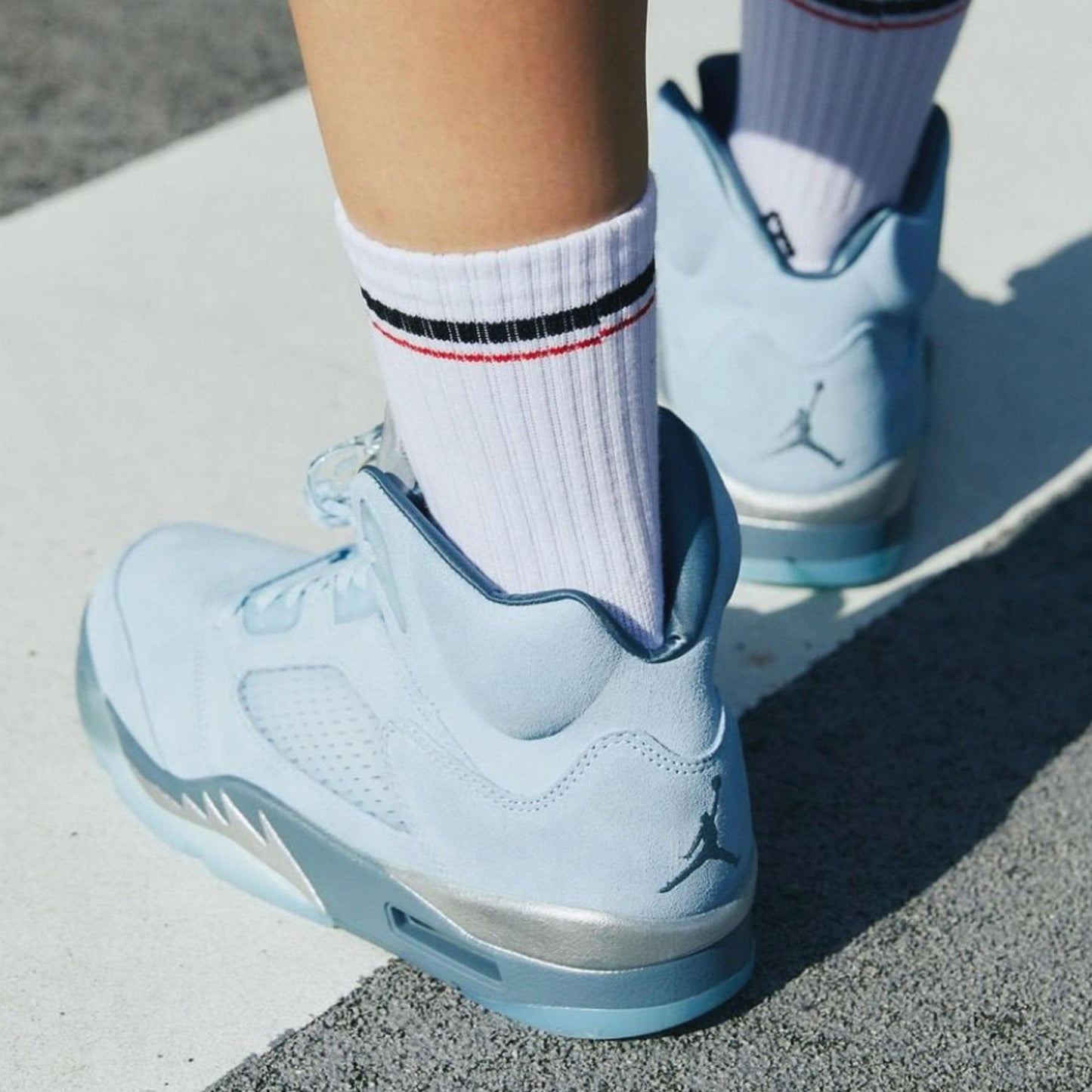 Air Jordan 5 Retro Wmns 'Blue Bird' - Kick Game