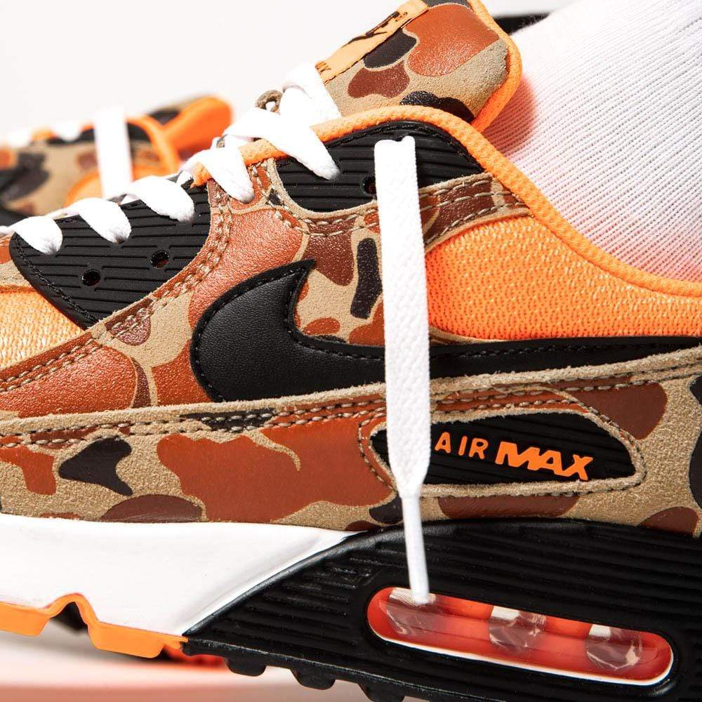 Nike Air Max 90 Orange Duck Camo - Kick Game