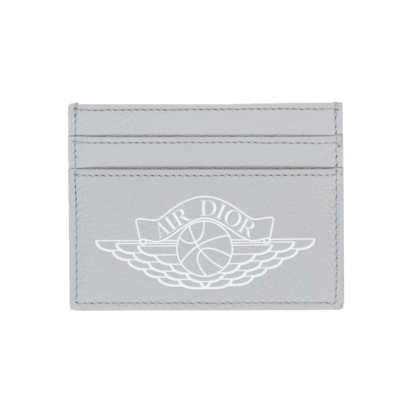 Dior x Jordan Wings Card Holder (4 Card Slot) Grey - Kick Game