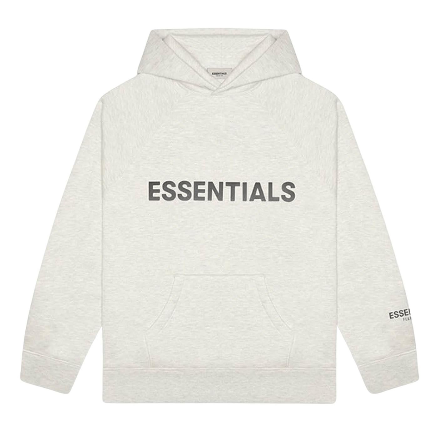 Fear of god on sale essentials logo pullover hoodie