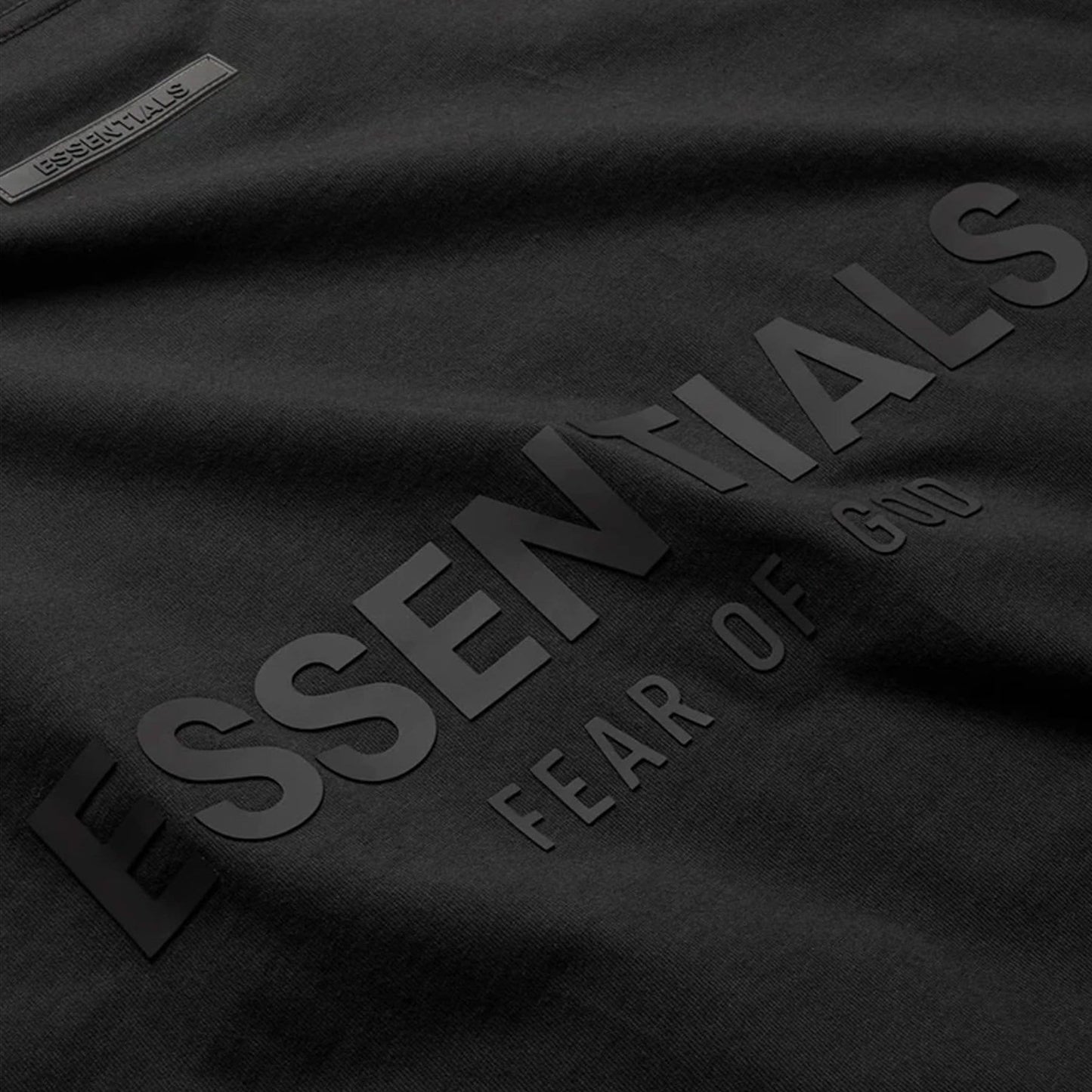 Fear of God Essentials T-shirt (SS21) Black/Stretch Limo - Kick Game