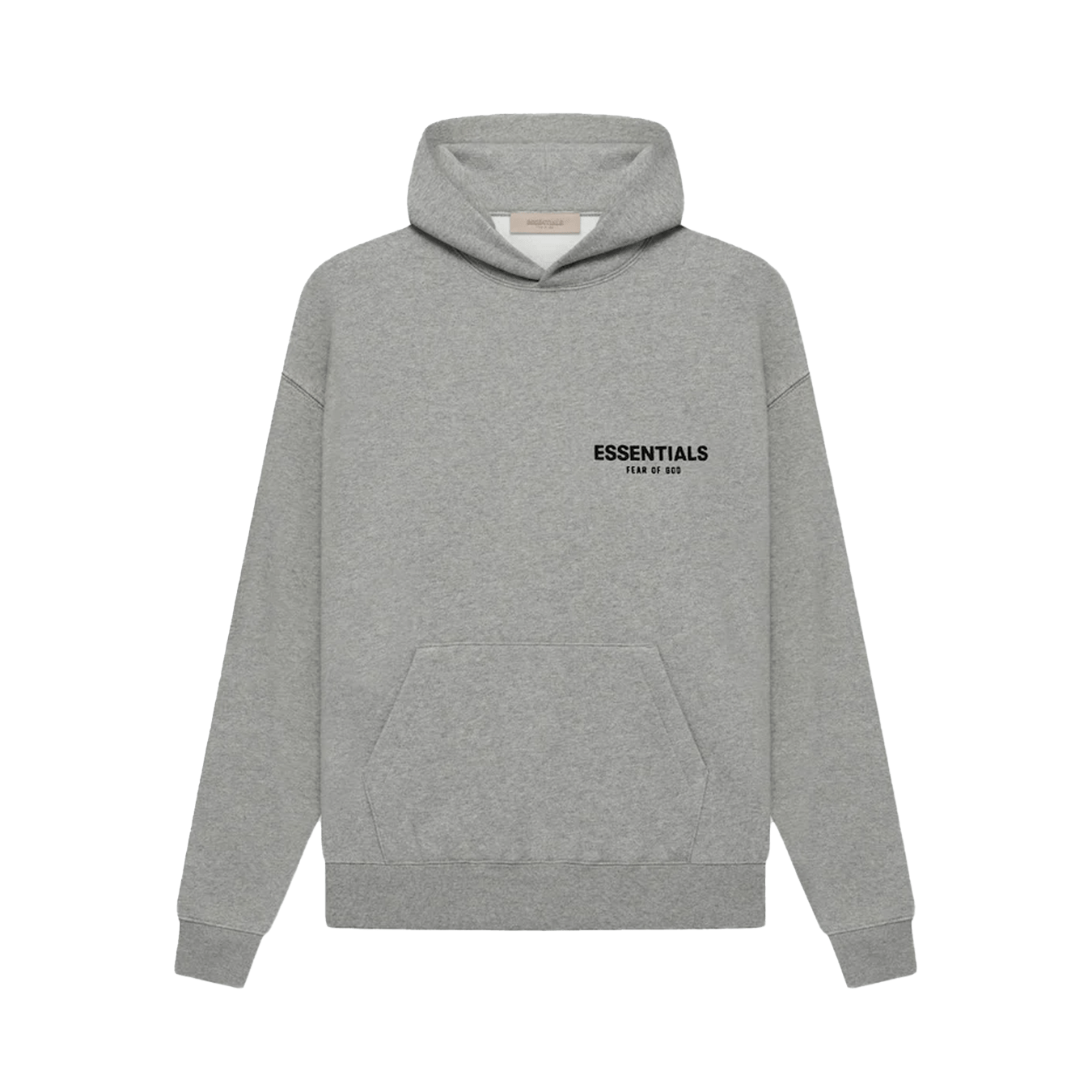 Fear of God Essentials Hoodie 'Dark Oatmeal' (SS22) — Kick Game