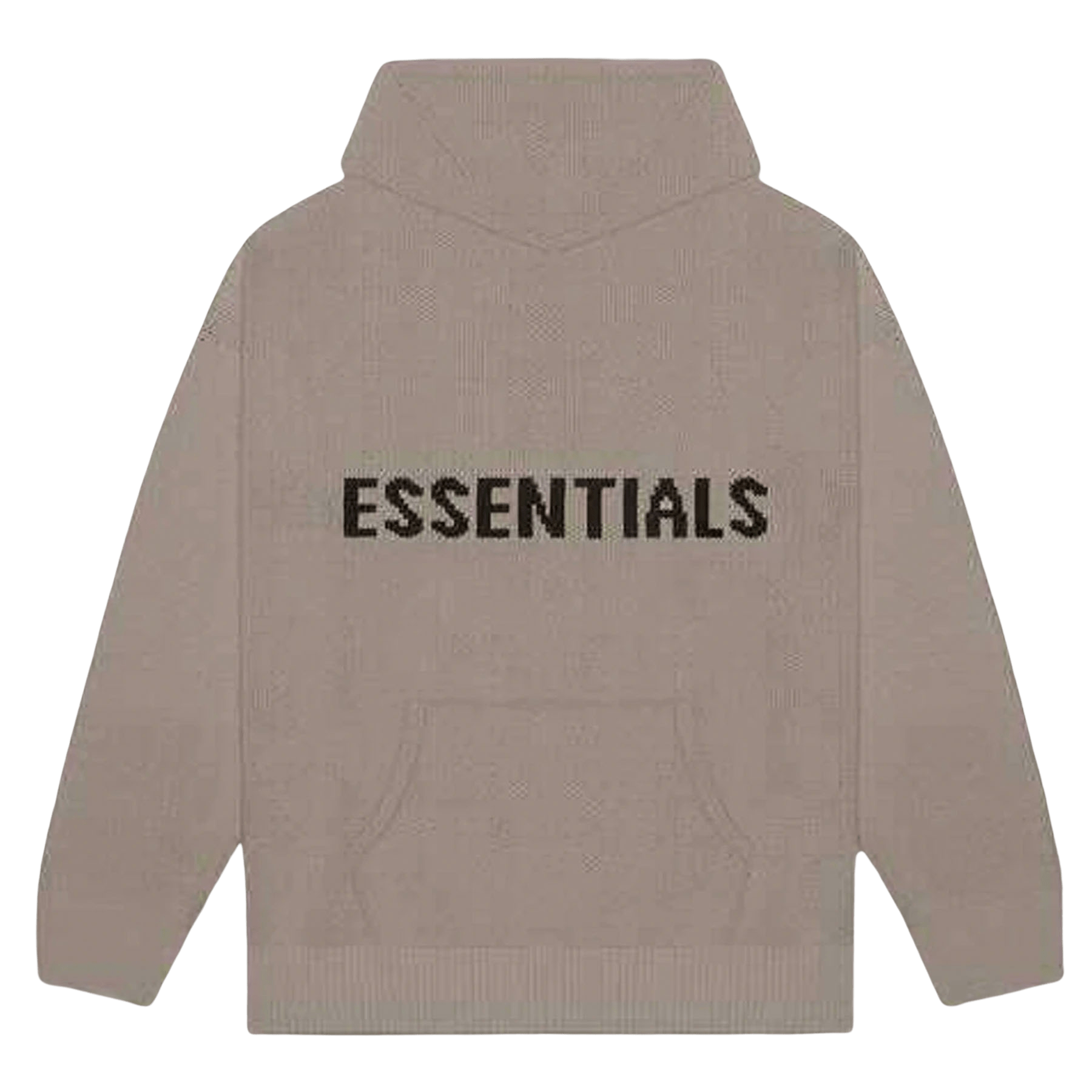 FEAR OF GOD ESSENTIALS Knit Hoodie Taupe Kick Game