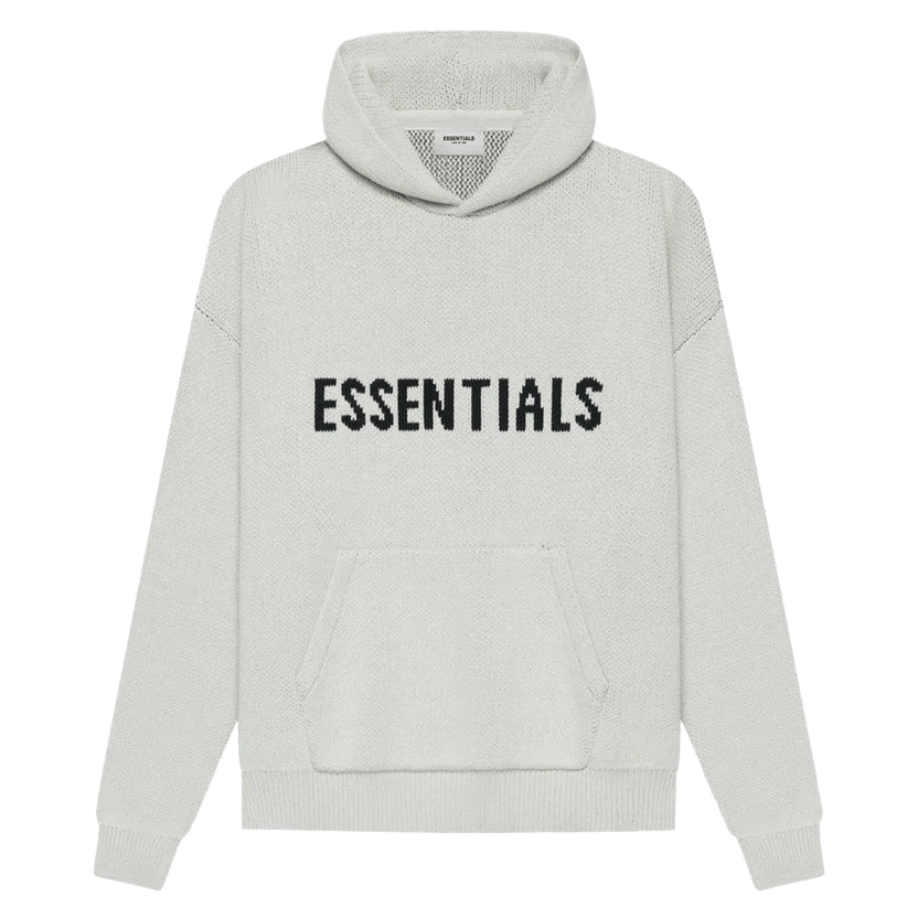 Fear of god white hoodie outlet