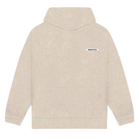 FEAR OF GOD ESSENTIALS Polar Fleece Hoodie Olive/Khaki - Kick Game
