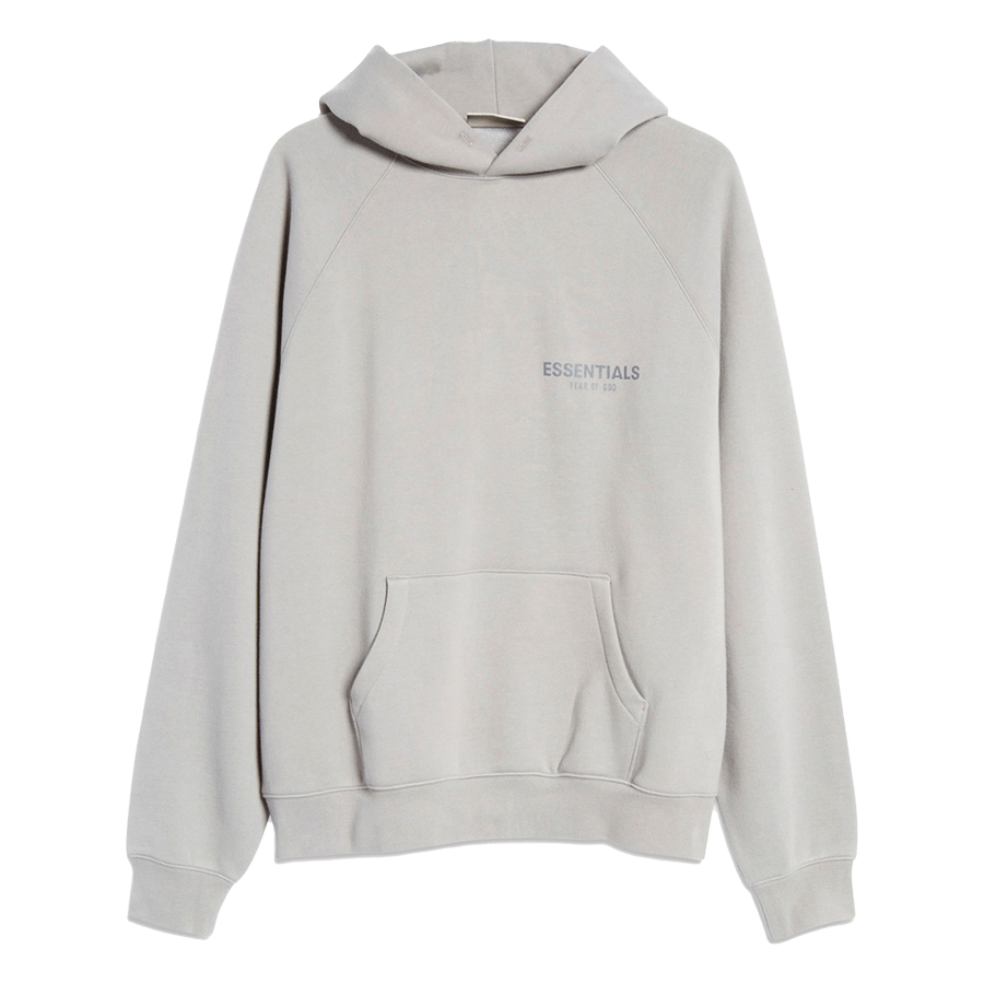 Fear of God Essentials Pullover Hoodie 'Cement/Pebble' - Kick Game