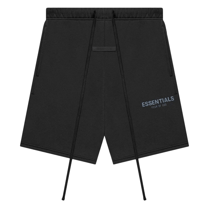 FEAR OF GOD ESSENTIALS Shorts (SS21) Black/Stretch Limo - Kick Game