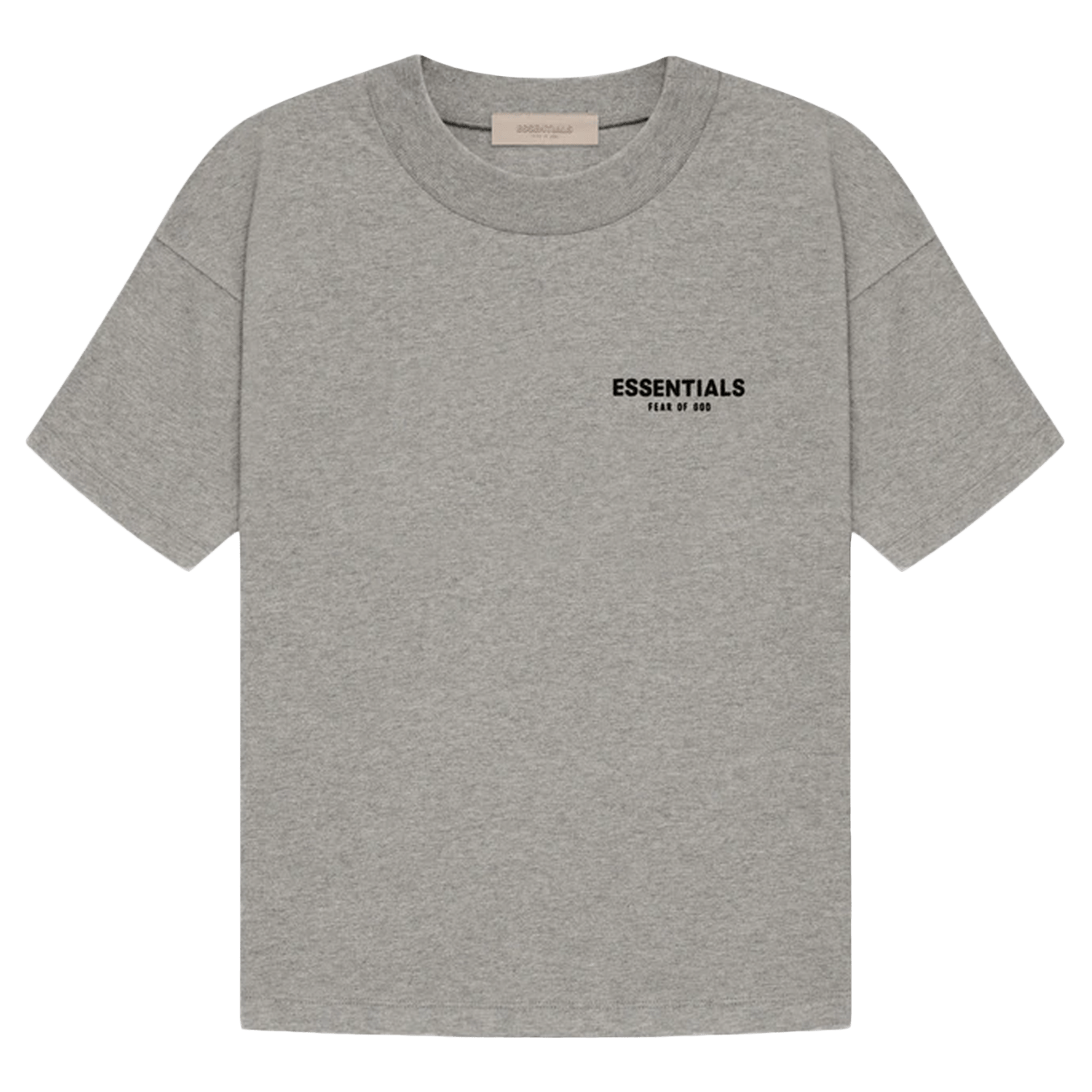 Fear of God Essentials T-shirt 'Dark Oatmeal' - Kick Game