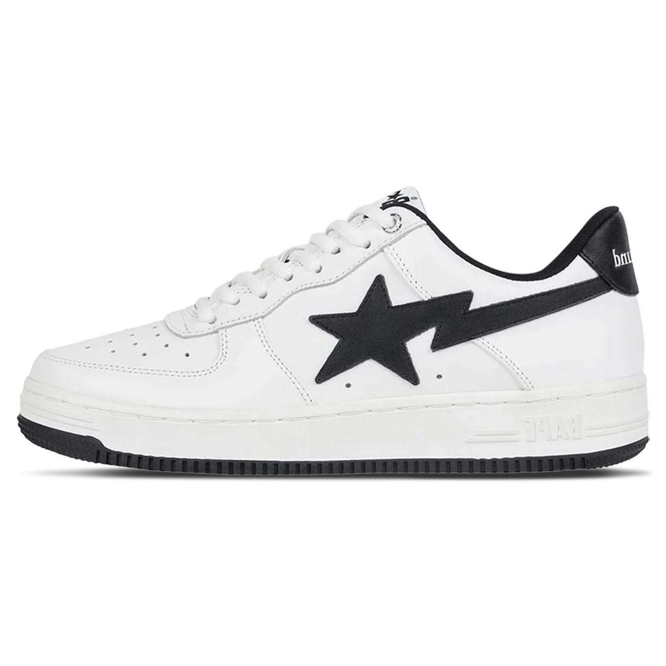 JJJJound x Bapesta White Navy Kick Game