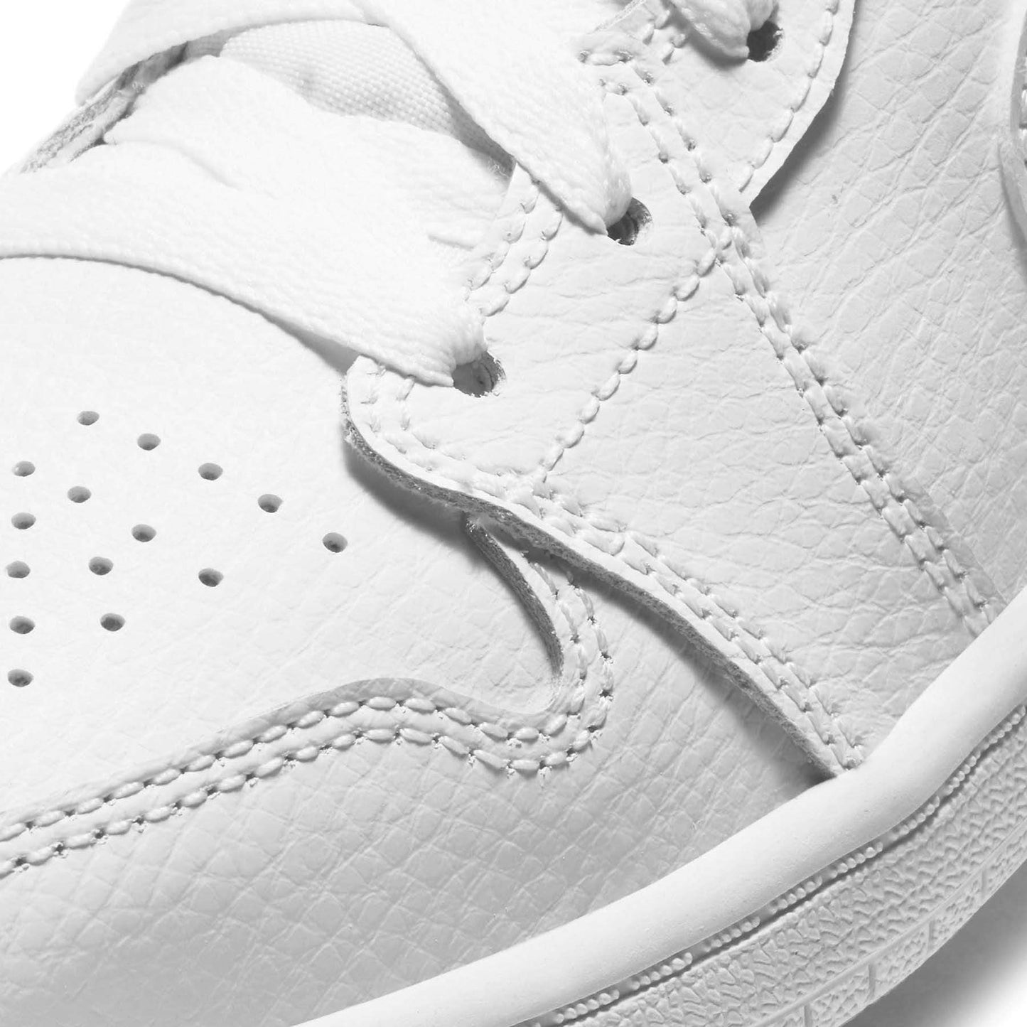 Air Jordan 1 Mid PS Triple White - Kick Game