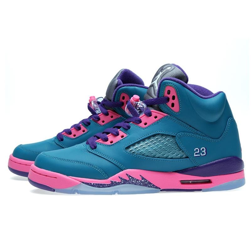 Air Jordan V Retro GS 'Tropical Teal & White' - Kick Game