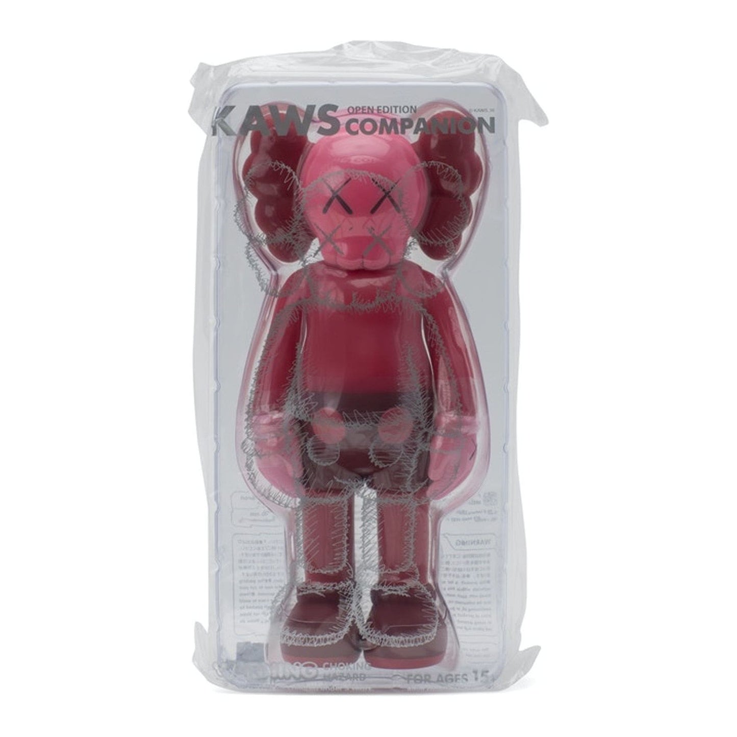 KAWS Companion Open Edition Vinyl Figure 'Blush' - Kick Game