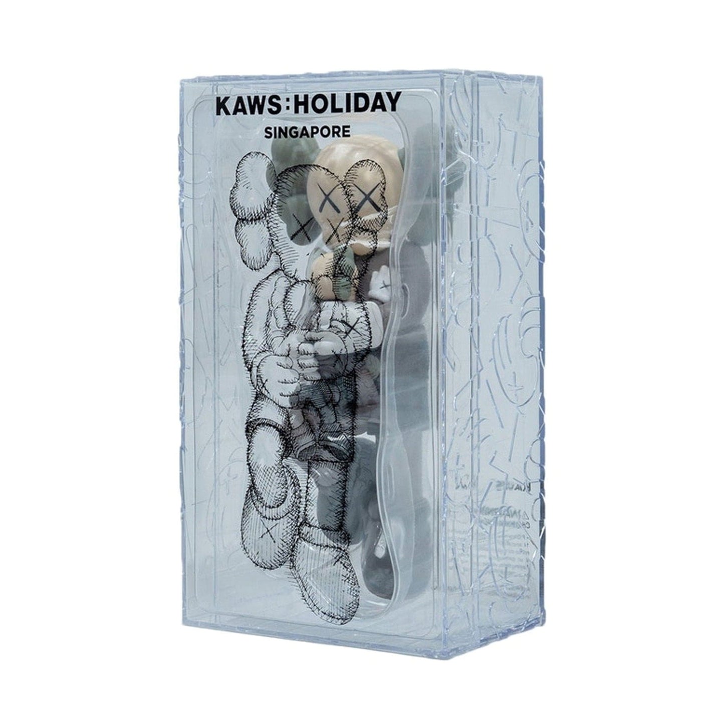 KAWS HOLIDAY SINGAPORE Figure Brown - Kick Game
