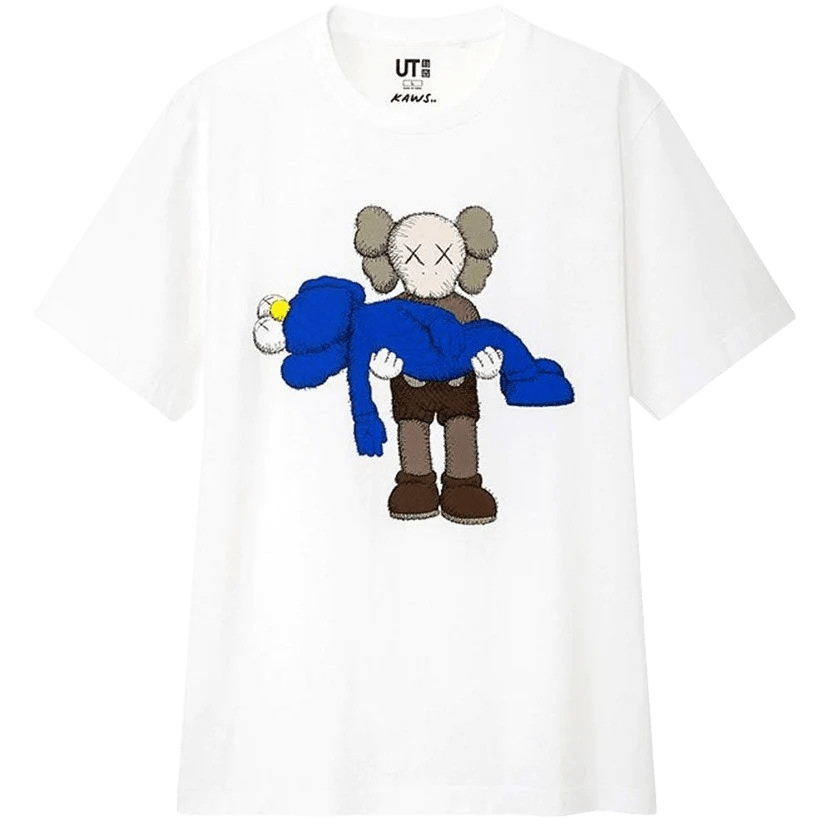 KAWS x Uniqlo Gone Tee White — Kick Game